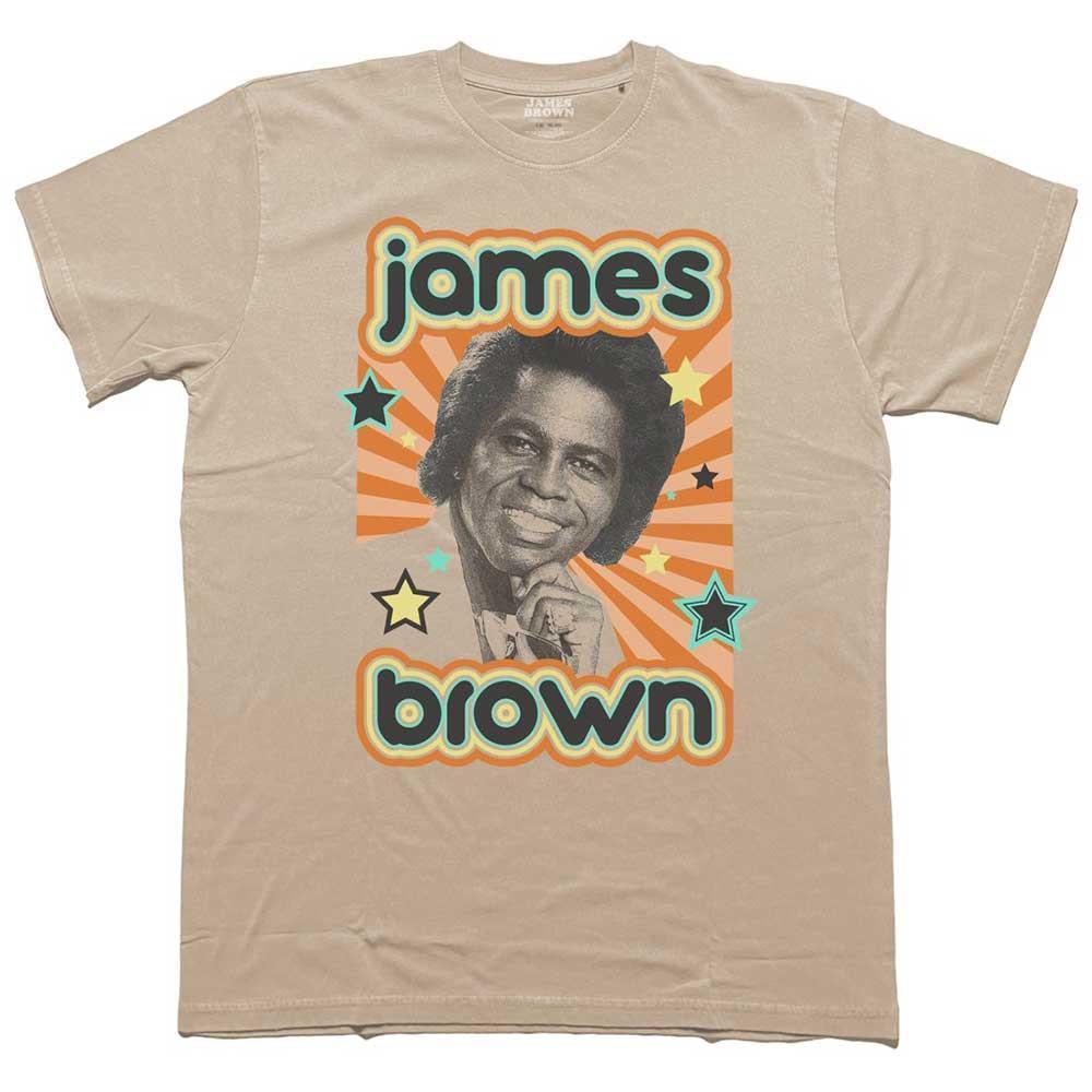 James Brown Unisex T-Shirt Stars